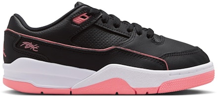 (Youth) Air Jordan Flight Court Black Pink Gaze HF3333-009 (Youth) Air Jordan Flight Court Black Pink Gaze HF3333-009