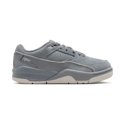 (Youth) Jordan Flight Court Cool Grey Varsity Red
