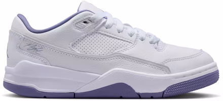 (Youth) Air Jordan Flight Court White Dusty Amethyst HF3333-115 (Youth) Air Jordan Flight Court White Dusty Amethyst HF3333-115