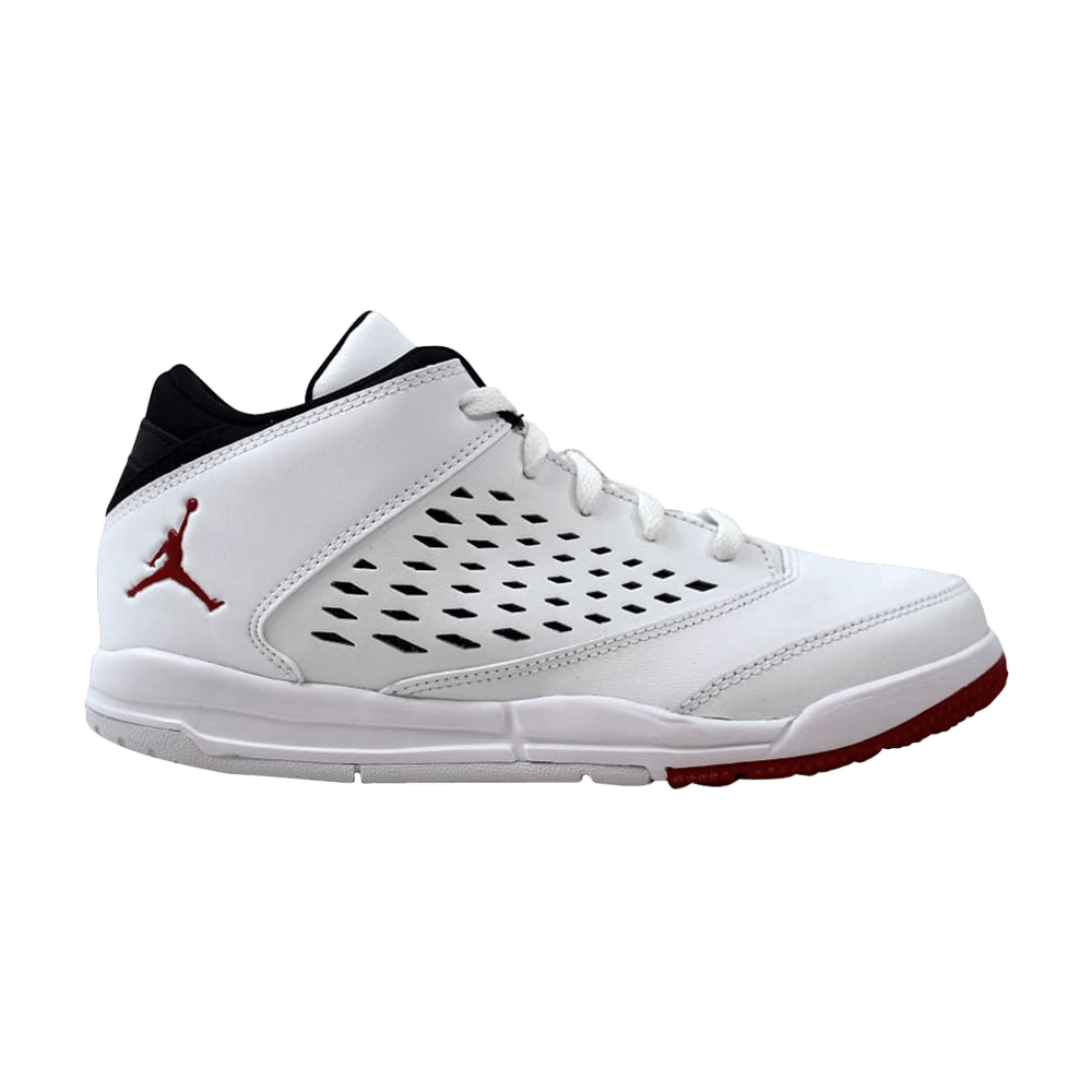 (Youth) Air Jordan Flight Origin 4 GP 'White Gym Red' 921197-101