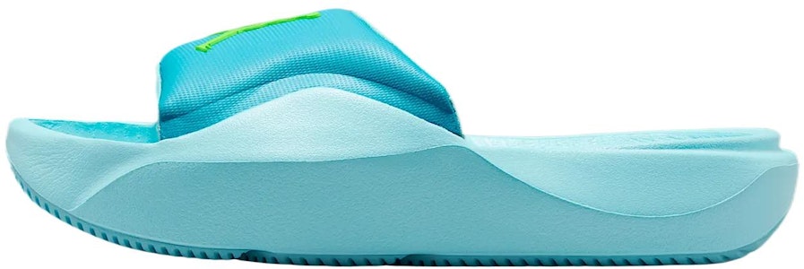 (JR) Air Jordan 專營滑動拖鞋氯藍色與電綠色款。 HF4490-400 Buy (JR) Air Jordan 專營滑動拖鞋氯藍色與電綠色款。 HF4490-400