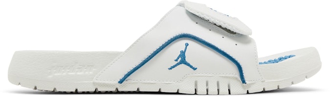 (Youth) Air Jordan Hydro 4 Retro Slide 'Military Blue' 532226-141 (Youth) Air Jordan Hydro 4 Retro Slide 'Military Blue' 532226-141