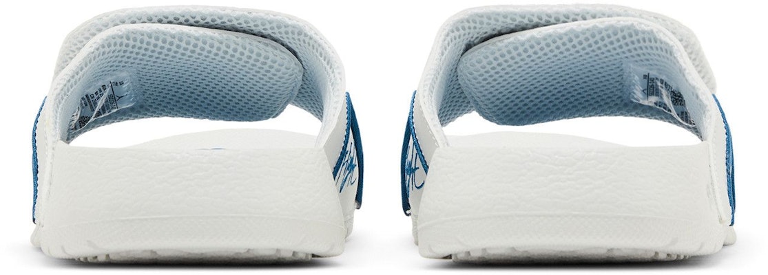 (Youth) Air Jordan Hydro 4 Retro Slide 'Military Blue' 532226-141 Details for (Youth) Air Jordan Hydro 4 Retro Slide 'Military Blue' 532226-141