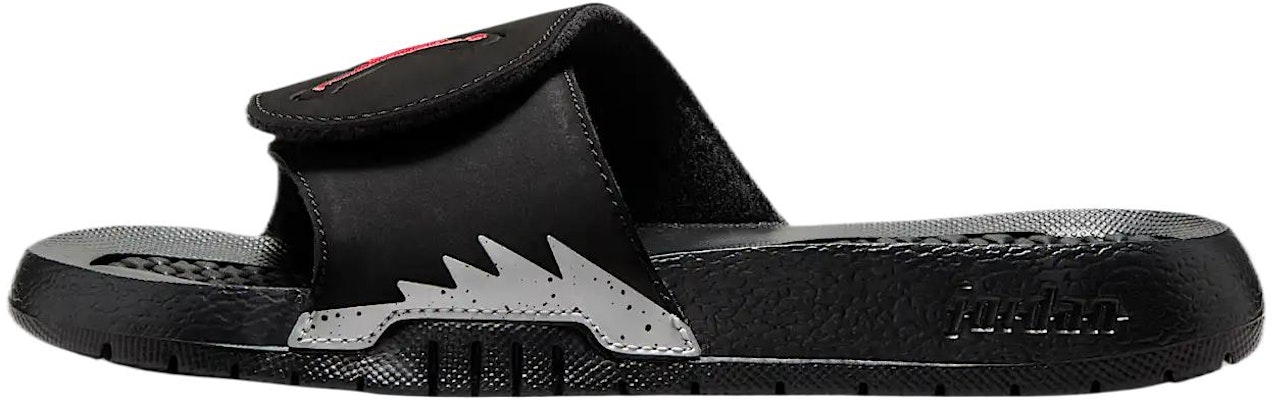 (Youth) Air Jordan Hydro 5 Retro Slide 'Black Metallic' 555511-061 Buy (Youth) Air Jordan Hydro 5 Retro Slide 'Black Metallic' 555511-061