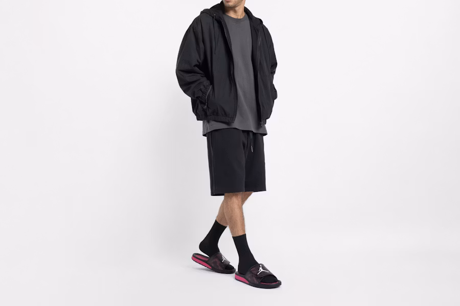(PS) エア ジョーダン ハイドロ5 レトロ スライド 紫黒 820262-009 Order (PS) エア ジョーダン ハイドロ5 レトロ スライド 紫黒 820262-009