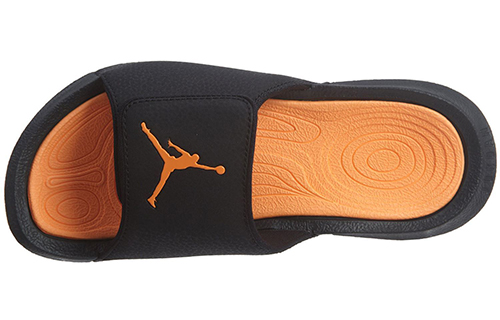 Order (JR) Air Jordan Hydro 6 Slide BG ''Zwart Oranje'' 881474-018
