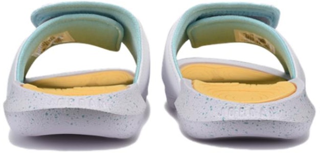 大童 Jordan Hydro 6 BG GS 防滑減震 兒童拖鞋 白黃 Shop 大童 Jordan Hydro 6 BG GS 防滑減震 兒童拖鞋 白黃