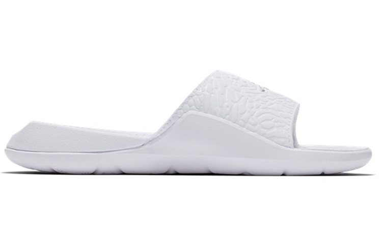 Order (JR) Sepatu Air Jordan Hydro 7 Minimalis Putih BQ6291-102