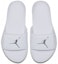 Lookbook (JR) Kasut Air Jordan Hydro 7 Minimalis Putih BQ6291-102