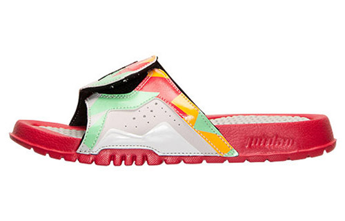 Buy (JR) Air Jordan HYDRO 7 复刻版“粉白绿”拖鞋 705469-105