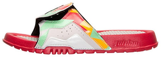 (Youth) Air Jordan HYDRO 7 Retro 'Pink White Green' 705469-105