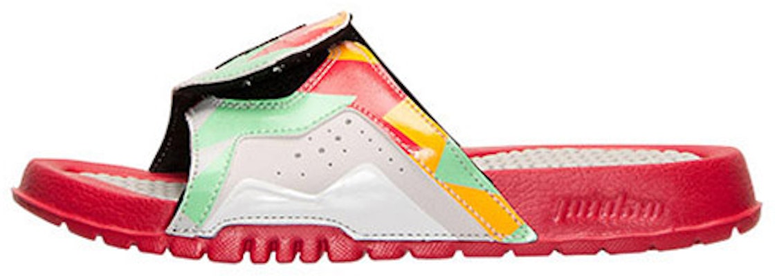 (JR) Air Jordan HYDRO 7 复刻版“粉白绿”拖鞋 705469-105 Buy (JR) Air Jordan HYDRO 7 复刻版“粉白绿”拖鞋 705469-105