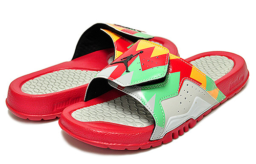 (Youth) Jordan HYDRO 7 Retro 'Pink White Green' 圖 2