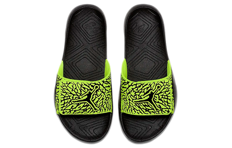 Lookbook (JR) エアジョーダン ハイドロ7 V2 ブラックイエロー BQ6291-700