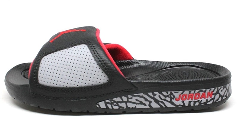 (Youth) Air Jordan Hydro III Retro 'Black Red' Slippers AH8108-003 Buy (Youth) Air Jordan Hydro III Retro 'Black Red' Slippers AH8108-003