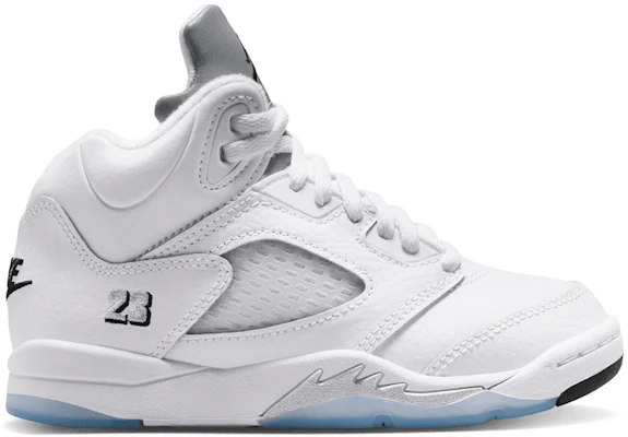 (Youth) Air Jordan Jordan 5 Retro 2026 'White Metallic Silver' HQ7979-103 Buy (Youth) Air Jordan Jordan 5 Retro 2026 'White Metallic Silver' HQ7979-103