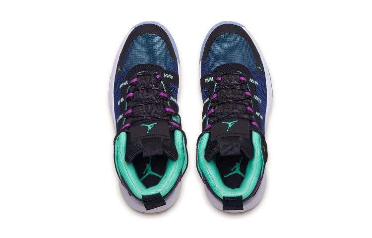 Lookbook (JR) 에어 조던 점프맨 2020 블랙/블루/화이트 BQ3451-005