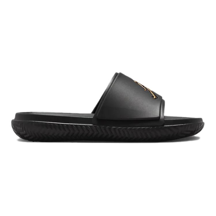 (Youth) Air Jordan Jumpman Slide 'Black Metallic Gold' FQ1597-007
