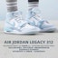 Order (JR) Air Jordan Legacy 312 'Putih Biru Muda' FV8118-141