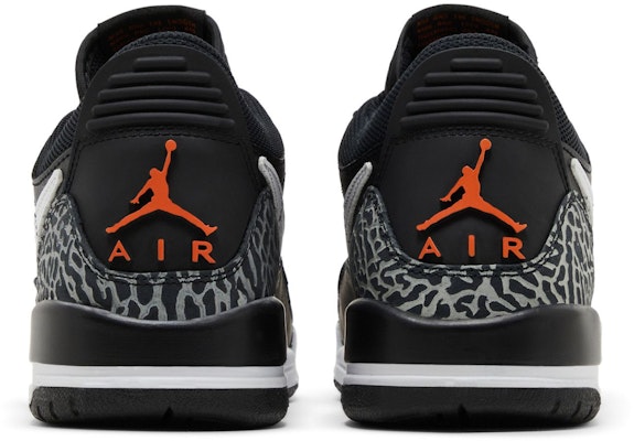 (JR) Air Jordan Legacy 312 Low ''Hitam Putih Orange Safety'' CD9054-018 Details for (JR) Air Jordan Legacy 312 Low ''Hitam Putih Orange Safety'' CD9054-018