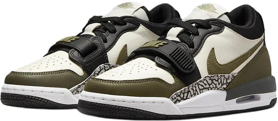 (JR) Air Jordan Legacy 312 Low 'Oliva Medio' CD9054-120 Lookbook (JR) Air Jordan Legacy 312 Low 'Oliva Medio' CD9054-120