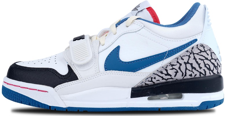 (Youth) Air Jordan Legacy 312 Low 'White Industrial Blue' FV8117-141 Buy (Youth) Air Jordan Legacy 312 Low 'White Industrial Blue' FV8117-141