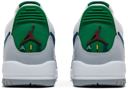 (JR) Air Jordan Legacy 312 Rendah 'Putih Pine Biru Industri' CD9054-140 Details for (JR) Air Jordan Legacy 312 Rendah 'Putih Pine Biru Industri' CD9054-140