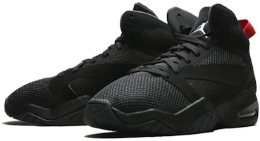 Jordan Lift off 高筒 復古籃球鞋 GS 黑紅 Lookbook Jordan Lift off 高筒 復古籃球鞋 GS 黑紅