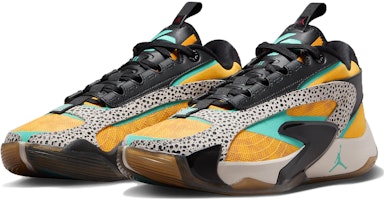 大童 Jordan Luka 2 “Safari“ 防滑耐磨 低筒 兒童籃球鞋 黑黃白 Lookbook 大童 Jordan Luka 2 “Safari“ 防滑耐磨 低筒 兒童籃球鞋 黑黃白