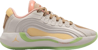 (Youth) Air Jordan Luka 4 'Light Orewood Tangerine Tint' IO0201-100 (Youth) Air Jordan Luka 4 'Light Orewood Tangerine Tint' IO0201-100