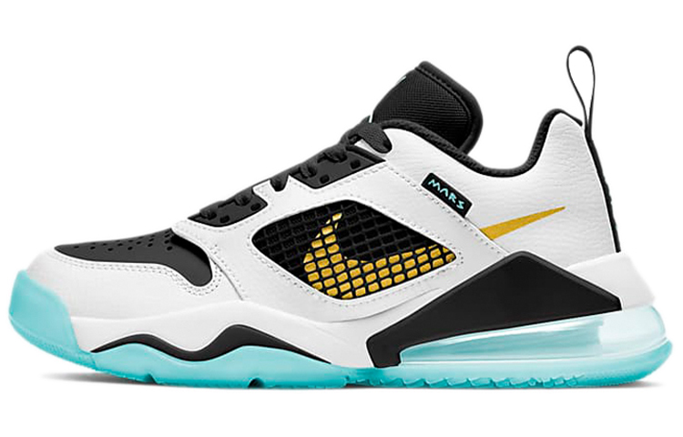 Buy (JR) Air Jordan Mars 270 Low 'Negro Blanco Azul' CK2504-101