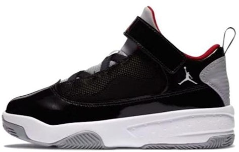 (JR) Air Jordan Max Aura 2 ''Black Cement'' Lelaki Hitam Kelabu. CN8095-006 Details for (JR) Air Jordan Max Aura 2 ''Black Cement'' Lelaki Hitam Kelabu. CN8095-006