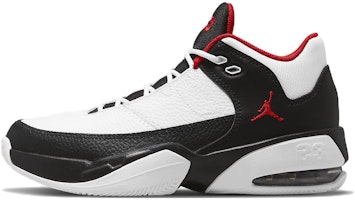 (Youth) Air Jordan Max Aura 3 'White Black Red' DA8021-161 (Youth) Air Jordan Max Aura 3 'White Black Red' DA8021-161