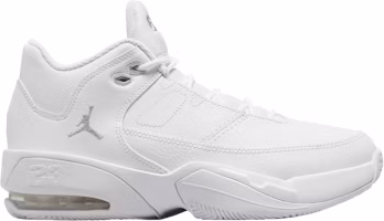 (Youth) Air Jordan Max Aura 3 'White Metallic Silver' DA8021-110 (Youth) Air Jordan Max Aura 3 'White Metallic Silver' DA8021-110