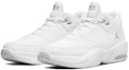 Lookbook (JR) Air Jordan Max Aura 3 'Putih Perak Metalik' DA8021-110