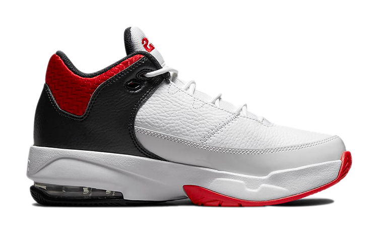 (Youth) Jordan Max Aura 3 Mid-Top Black//Red 'White' 圖 2
