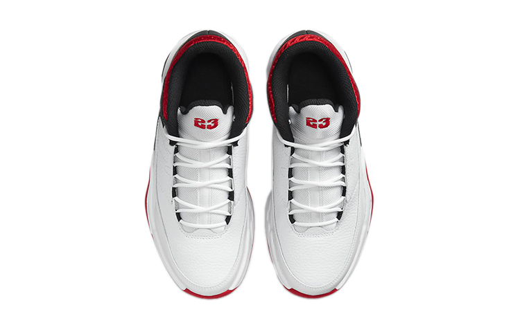 (Youth) Jordan Max Aura 3 Mid-Top Black//Red 'White' 圖 4