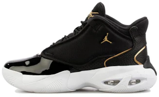 (Youth) Air Jordan Max Aura 4 'Black Gold' DQ8404-007 (Youth) Air Jordan Max Aura 4 'Black Gold' DQ8404-007
