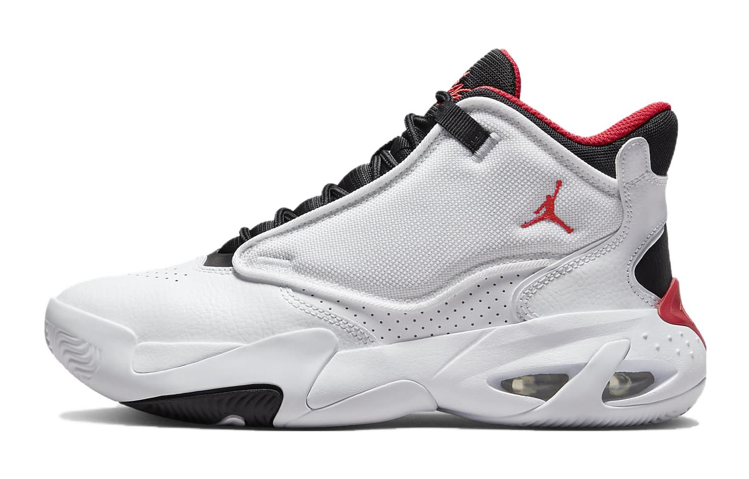 (Youth) Air Jordan Max Aura 4 'White University Red' DQ8404-160