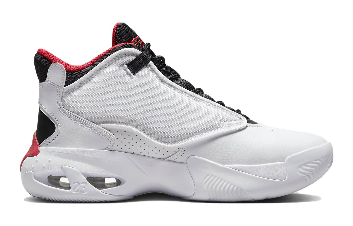 Order 大童 Jordan Max Aura 4 減震防滑 中筒 兒童籃球鞋 白