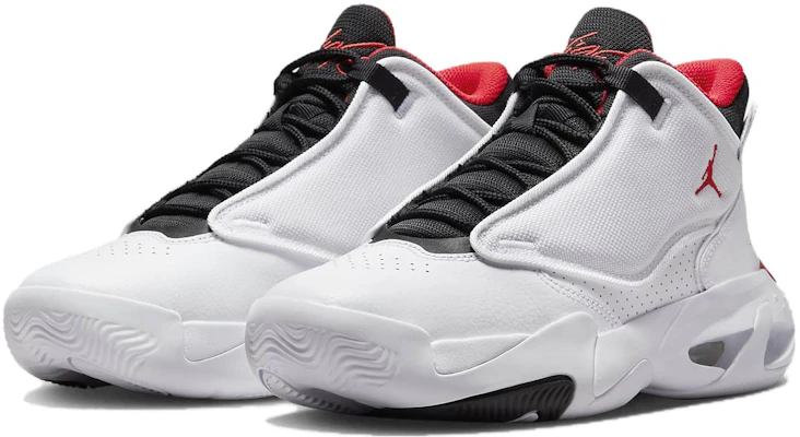 (JR) Air Jordan Max Aura 4 ''Bianco Rosso Università'' DQ8404-160 Lookbook (JR) Air Jordan Max Aura 4 ''Bianco Rosso Università'' DQ8404-160
