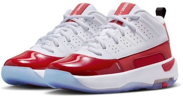 (JR) 耐克 Air Jordan Max Aura 7 ''白色/健身红'' HQ2089-106 Shop (JR) 耐克 Air Jordan Max Aura 7 ''白色/健身红'' HQ2089-106