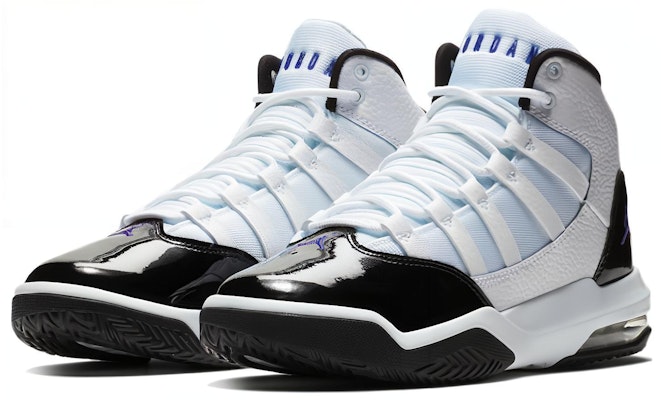 (JR) Air Jordan Max Aura 'Concord' Lelaki AQ9214-121 Lookbook (JR) Air Jordan Max Aura 'Concord' Lelaki AQ9214-121