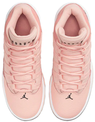 Jordan Max Aura 高筒 復古籃球鞋 GS 白粉色 Shop Jordan Max Aura 高筒 復古籃球鞋 GS 白粉色