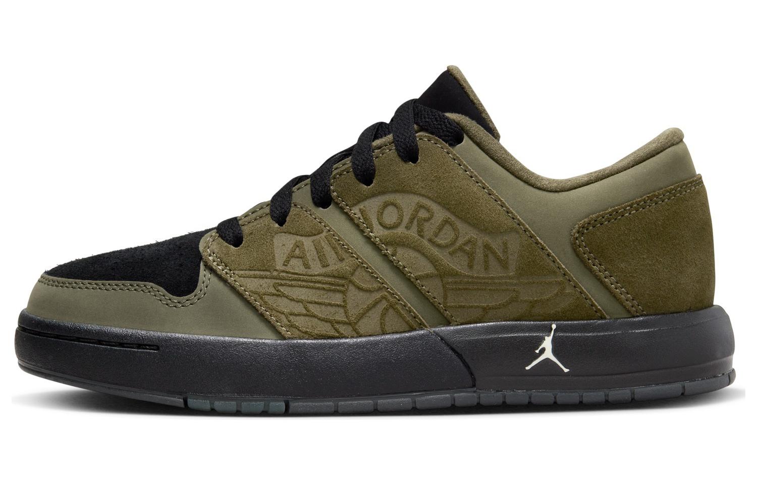 (Youth) Air Jordan Nu Retro 1 Low 'Cargo Khaki' FB4412-200
