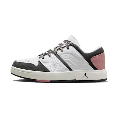 (Youth) Jordan Nu Retro 1 Low 'White Red Stardust'