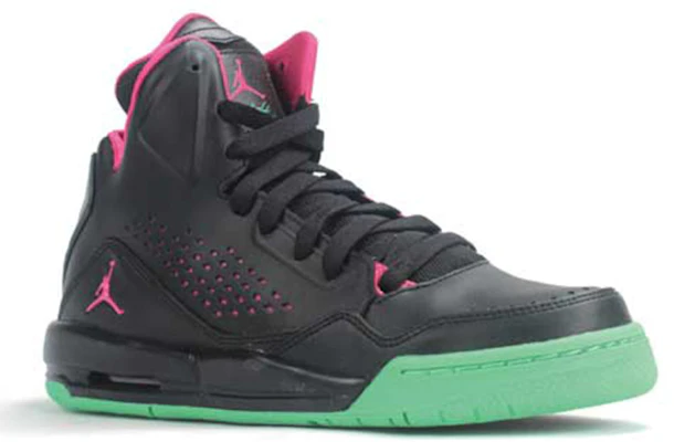 (JR) Air Jordan SC-3 'Hitam Merah Jambu Terang' 630611-038 Order (JR) Air Jordan SC-3 'Hitam Merah Jambu Terang' 630611-038