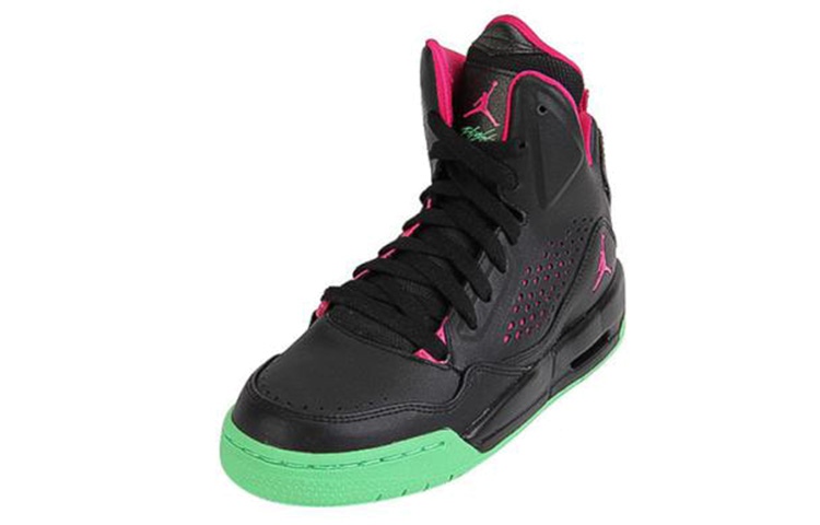 Lookbook (JR) Air Jordan SC-3 'Hitam Merah Jambu Terang' 630611-038