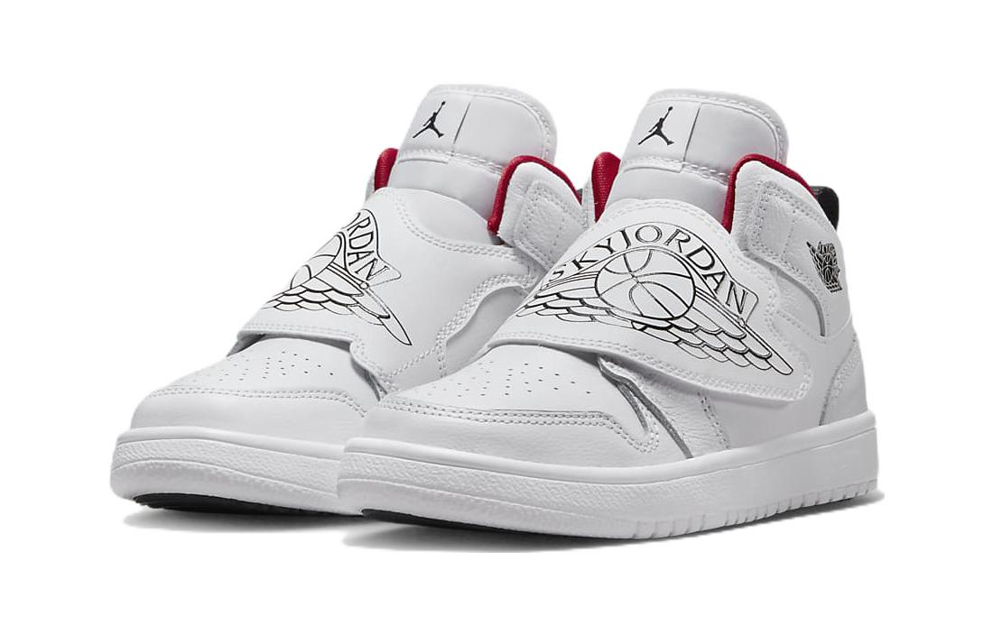 Lookbook (JR) Air Jordan Sky 1 ''Blanc Gym Rouge'' BQ7197-164