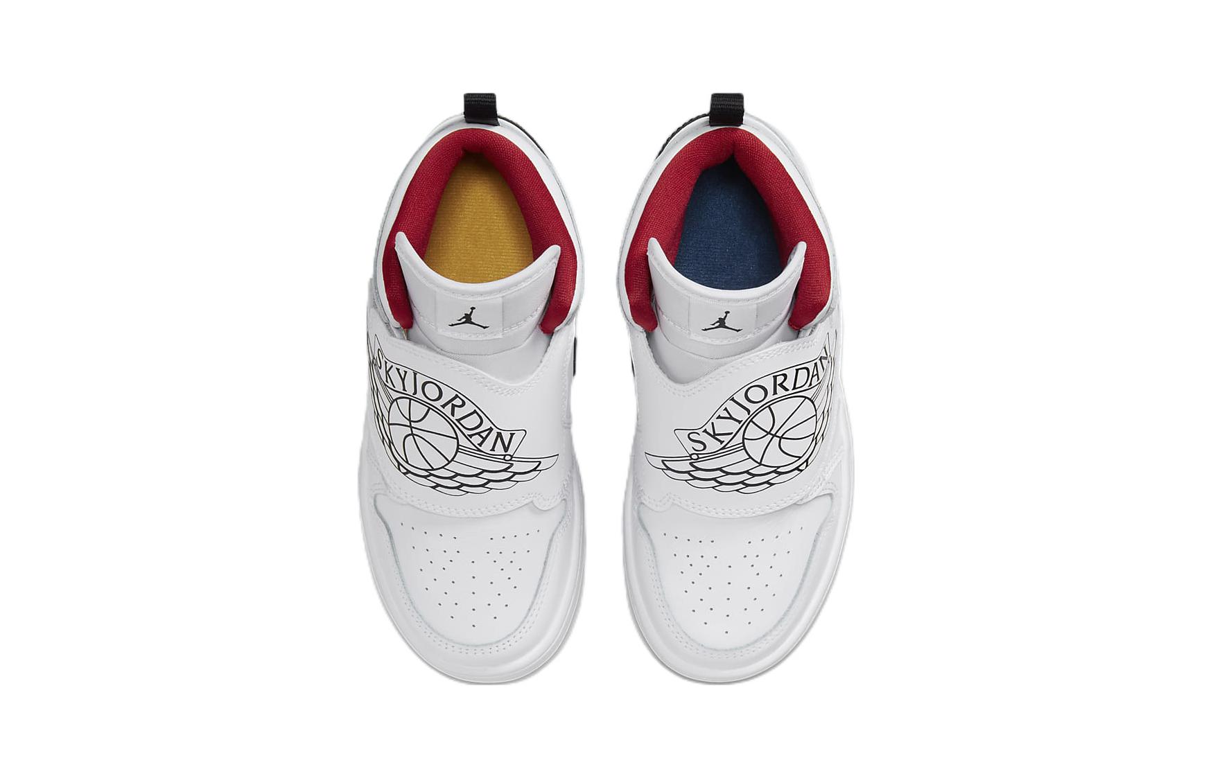 Shop (JR) Air Jordan Sky 1 ''Blanc Gym Rouge'' BQ7197-164